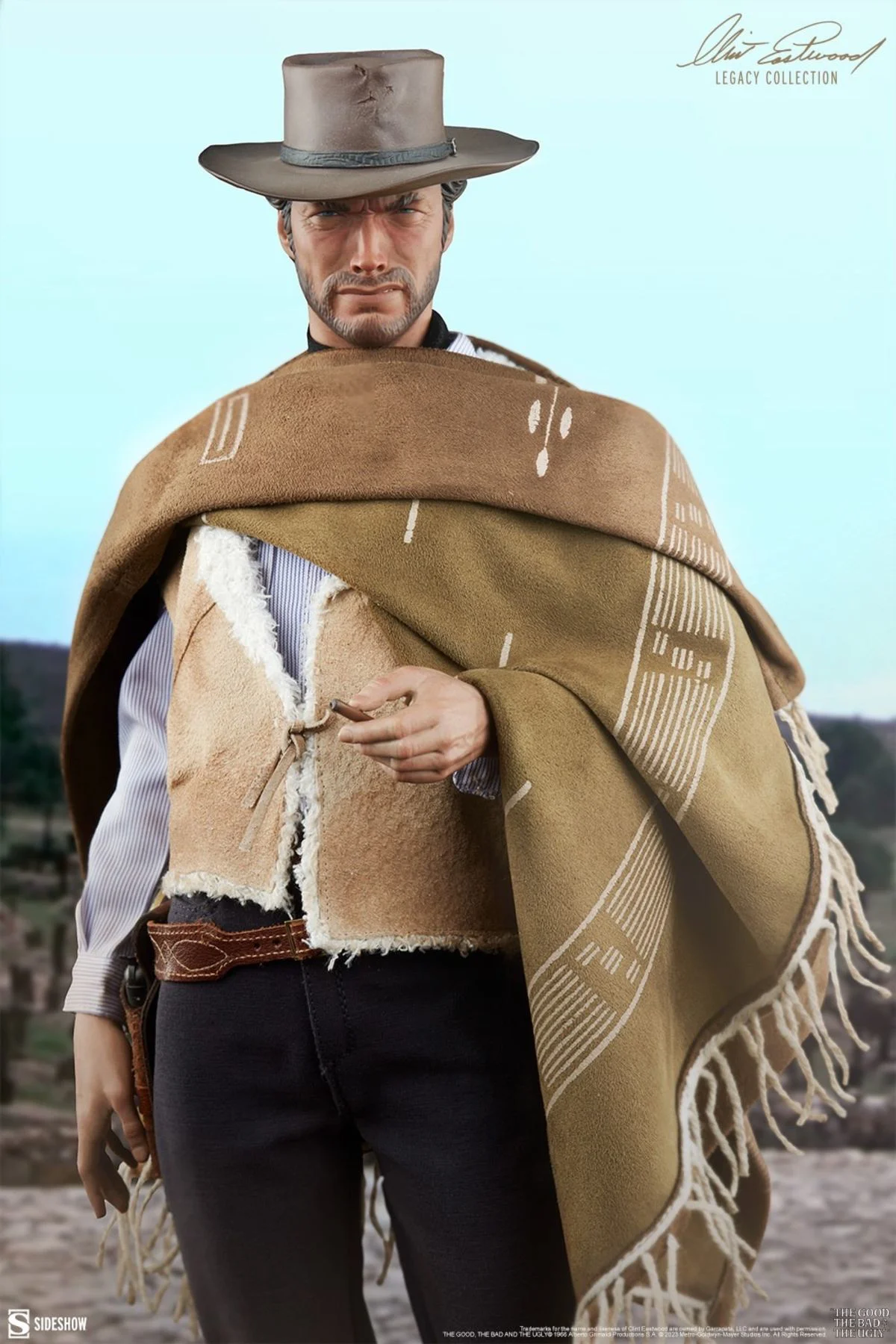 THE MAN WITH NO NAME Premium Format Figure Clint Eastwood