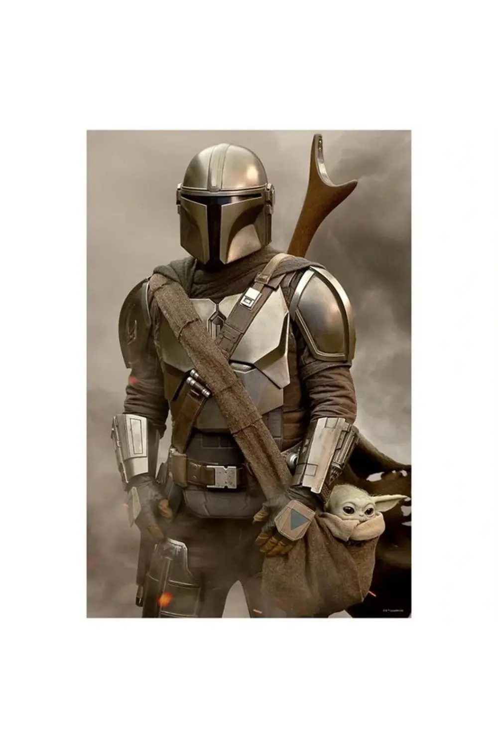 The Mandalorian Metal Kutu Puzzle 300 Parça