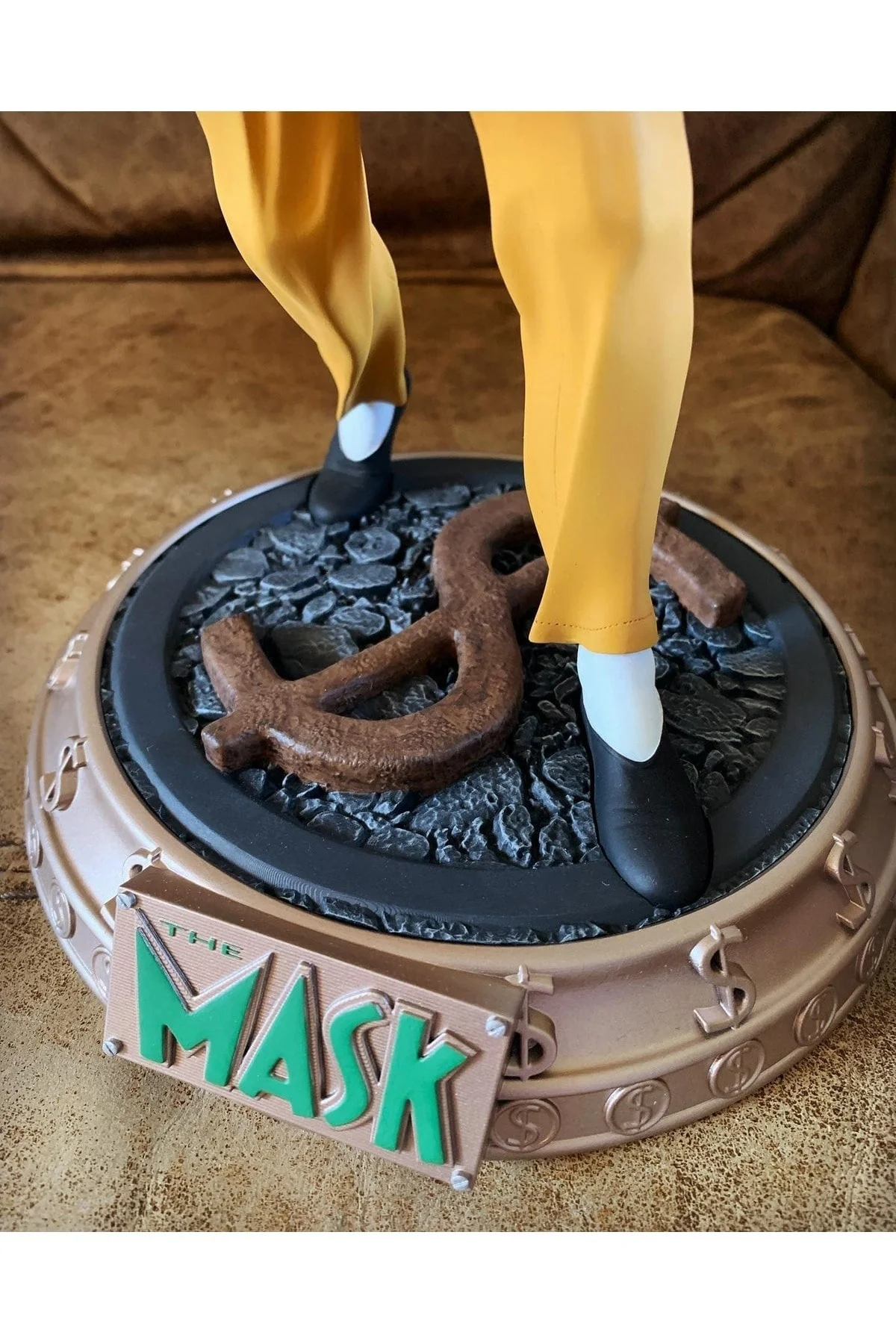 The Mask Maske Jim Carrey on Clash Boyalı Figür 30 CM (BÜYÜK BOY)