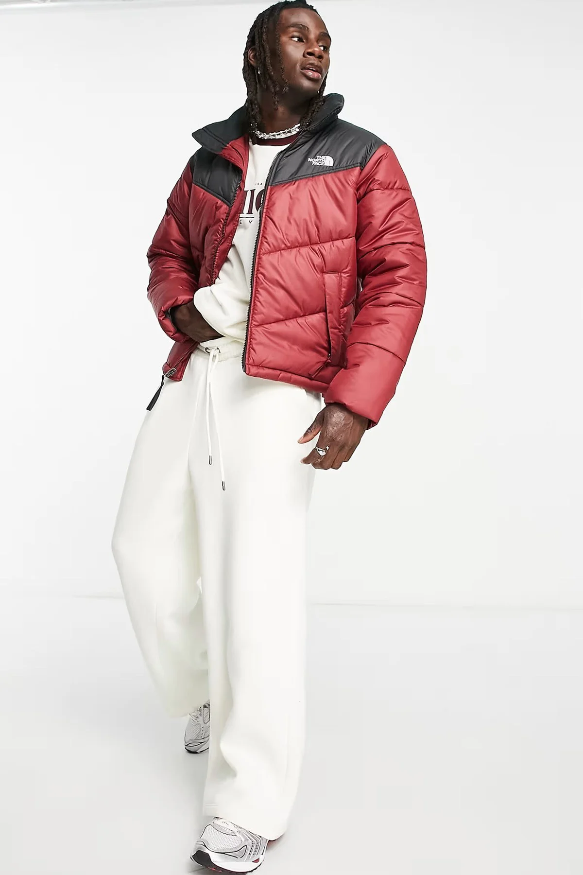 The North Face Saikuru Puffer Jacket Erkek Şişme Spor Mont Bordo Siyah The North Face Saikuru Puffer Jacket Erkek Şişme Spor Mont Bordo Siyah Fiyatı, Yorumları ve Özellikleri