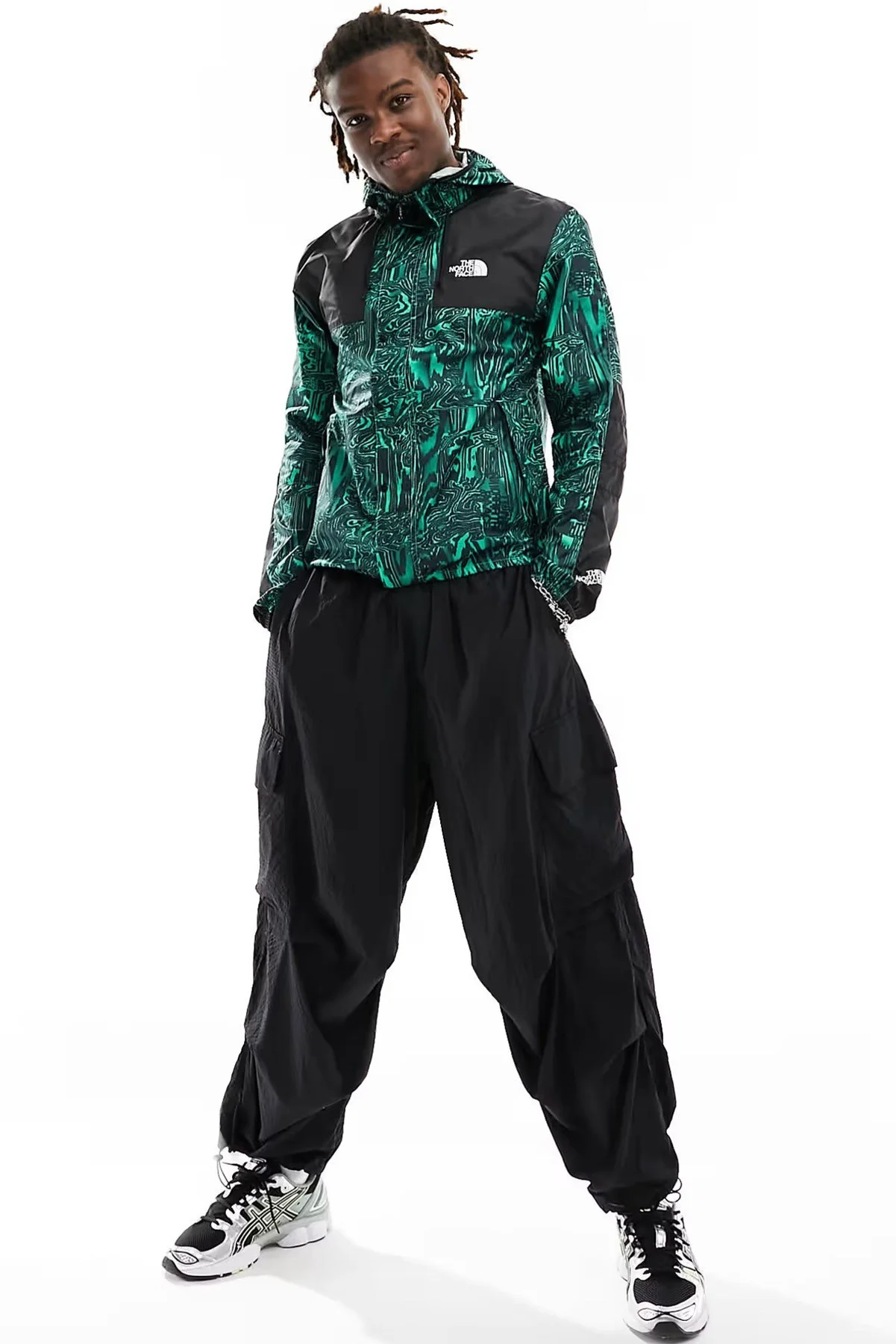 The North Face Seasonal Mountain Jacket Erkek Kapüşonlu Spor Ceket Yeşil