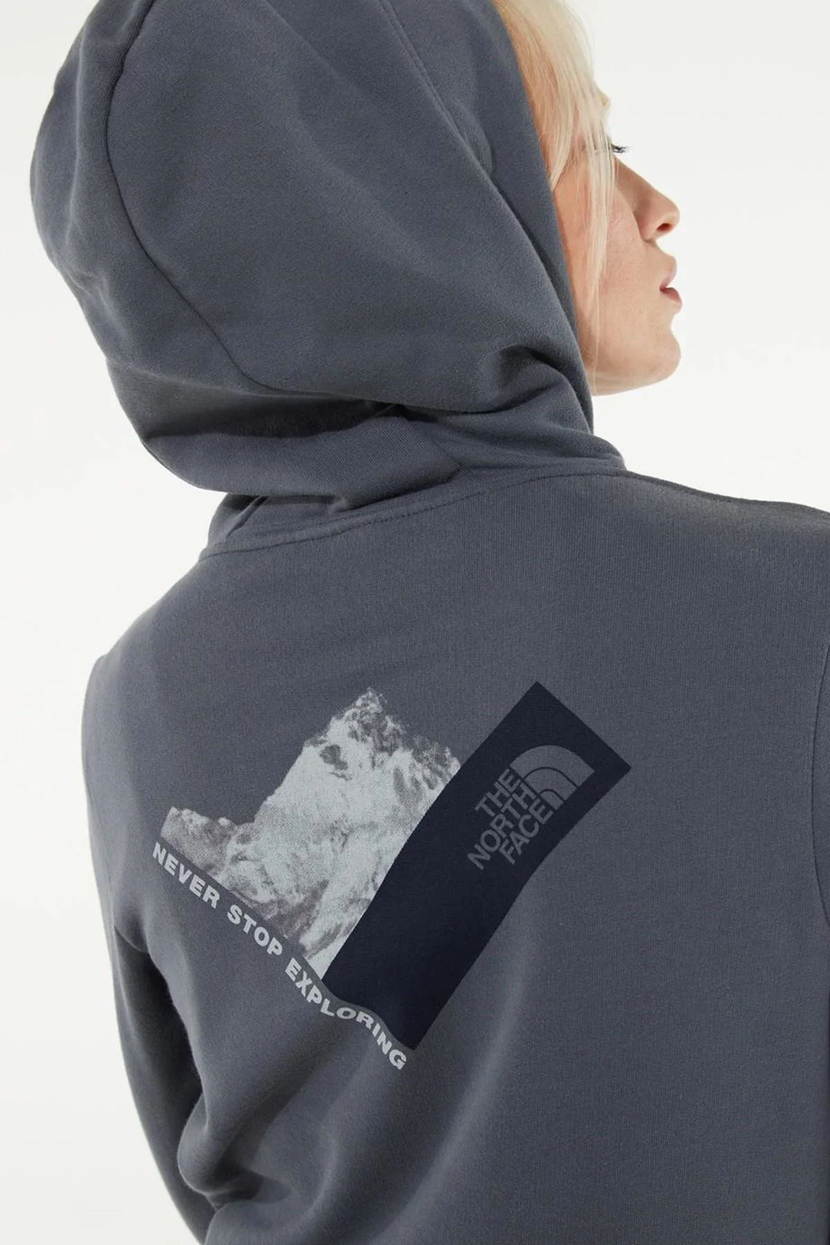 The North Face Women's New Climb Hoodie Vanadis Gray Kadın Kapüşonlu Sweatshirt Gri Fiyatı, Yorumları ve Özellikleri