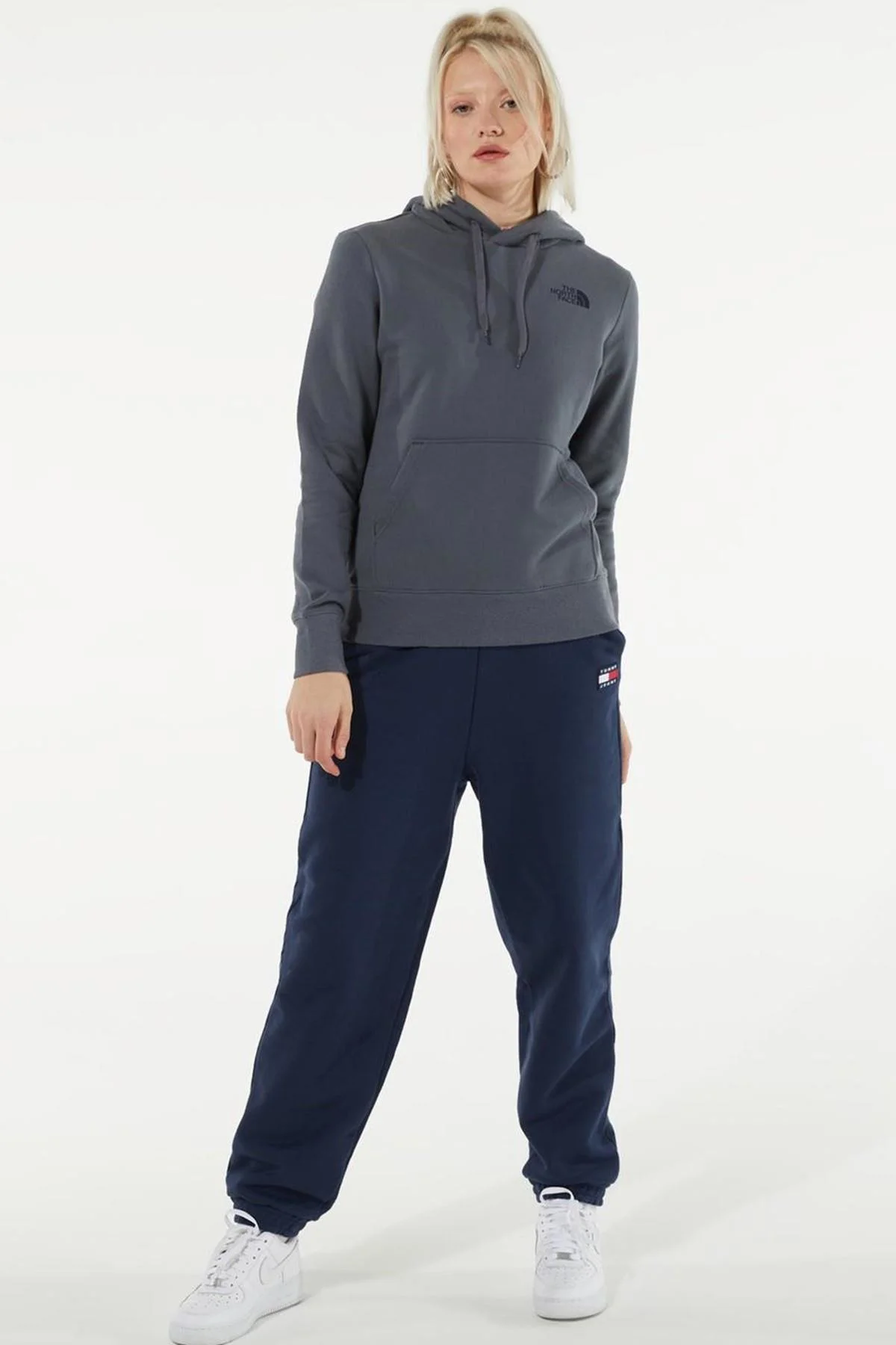 The North Face Women's New Climb Hoodie Vanadis Gray Kadın Kapüşonlu Sweatshirt Gri Fiyatı, Yorumları ve Özellikleri