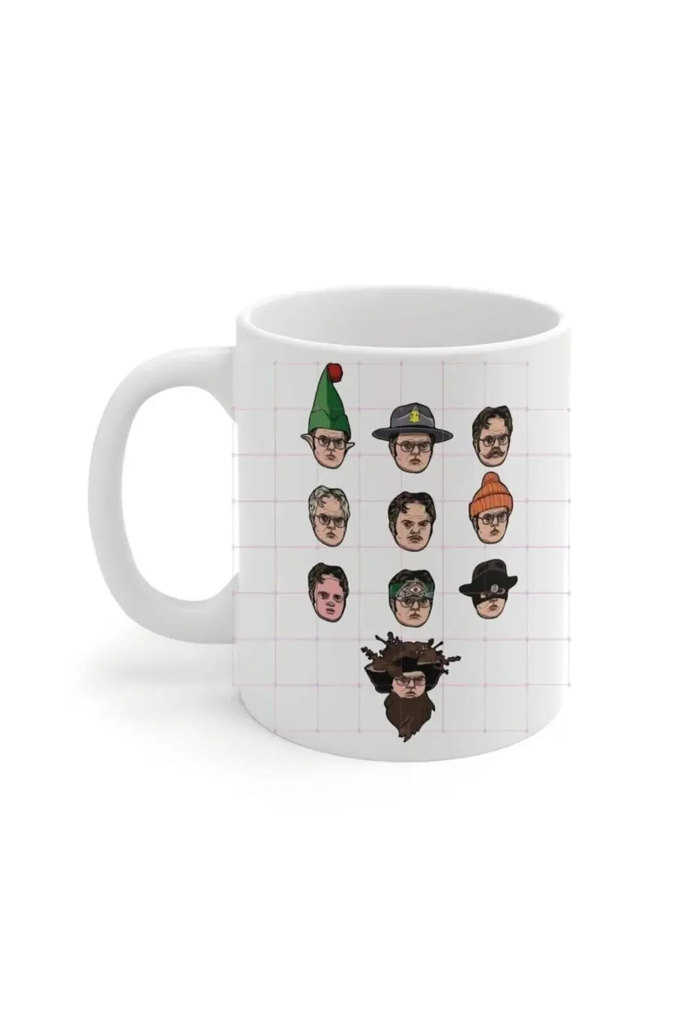 The Office Dwight Characters Baskılı Kupa Bardak