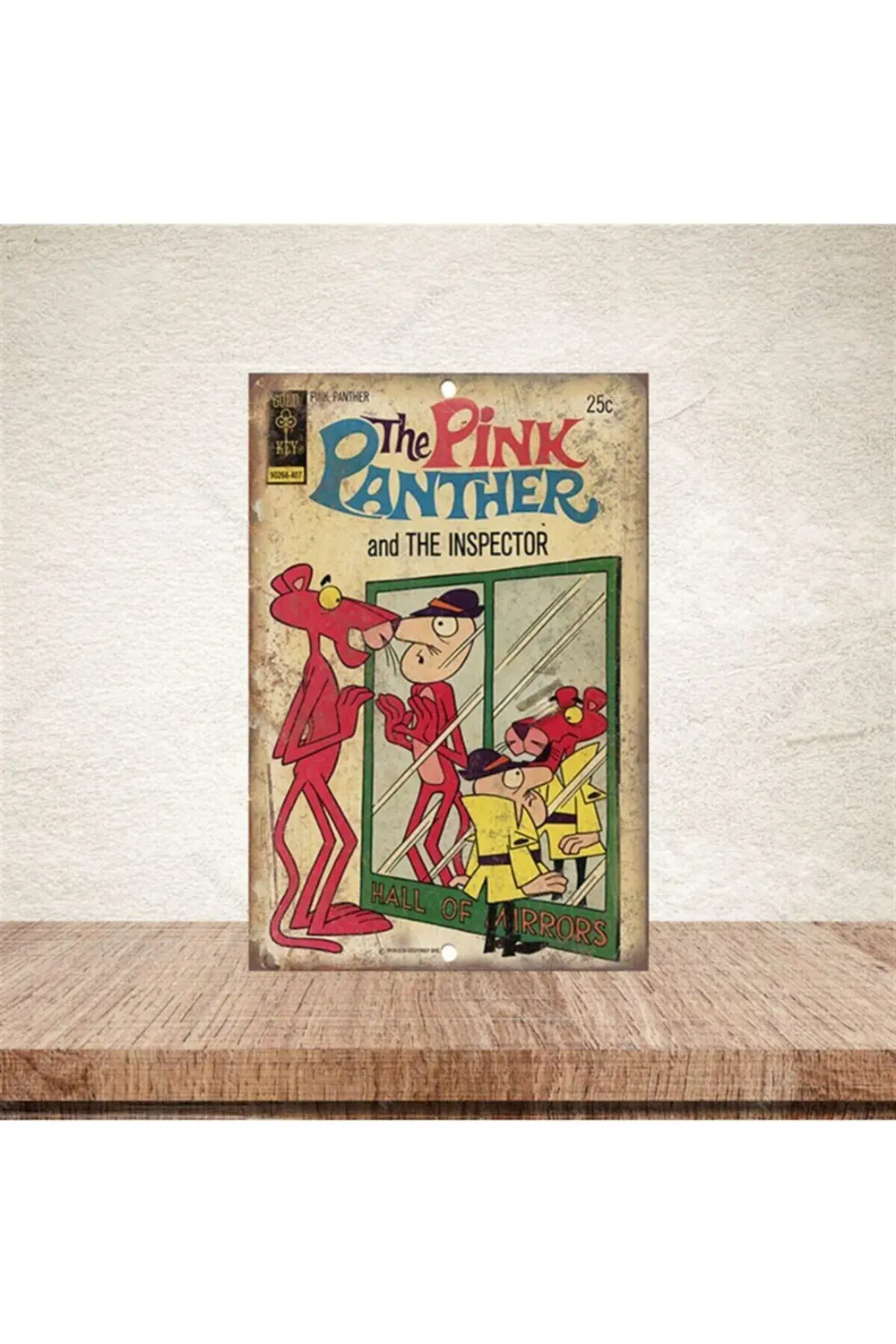 The Pink Panther 20x30 cm Retro Ahşap Poster Fiyatı, Yorumları ve Özellikleri