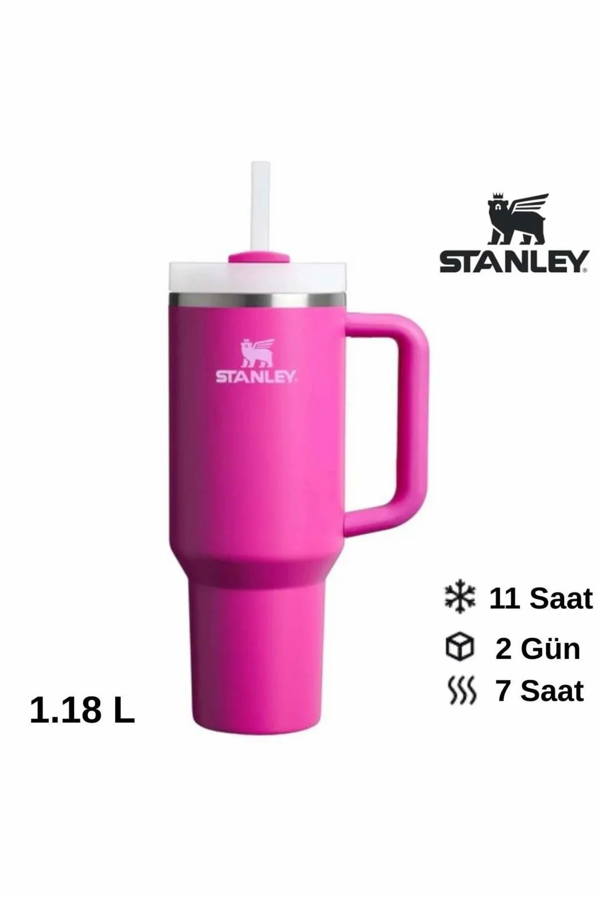 The Quencher H2.O FlowState™ Tumbler Pipetli Termos | 1.18L / 40O