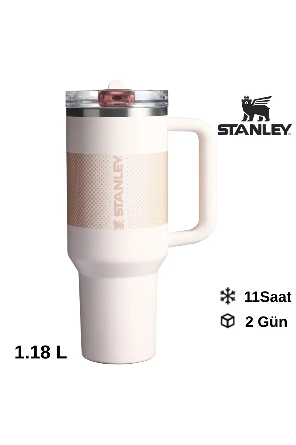 The Quencher ProTour Flip Straw Tumbler Pipetli Termos 1,18 LT Pi
