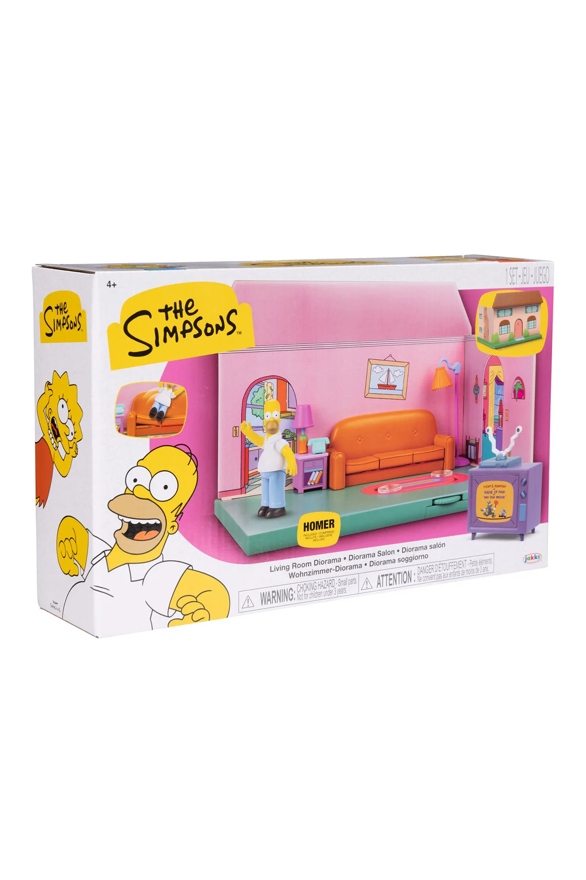 The Simpsons Oturma Odası Figür ve Oyun Seti 17556