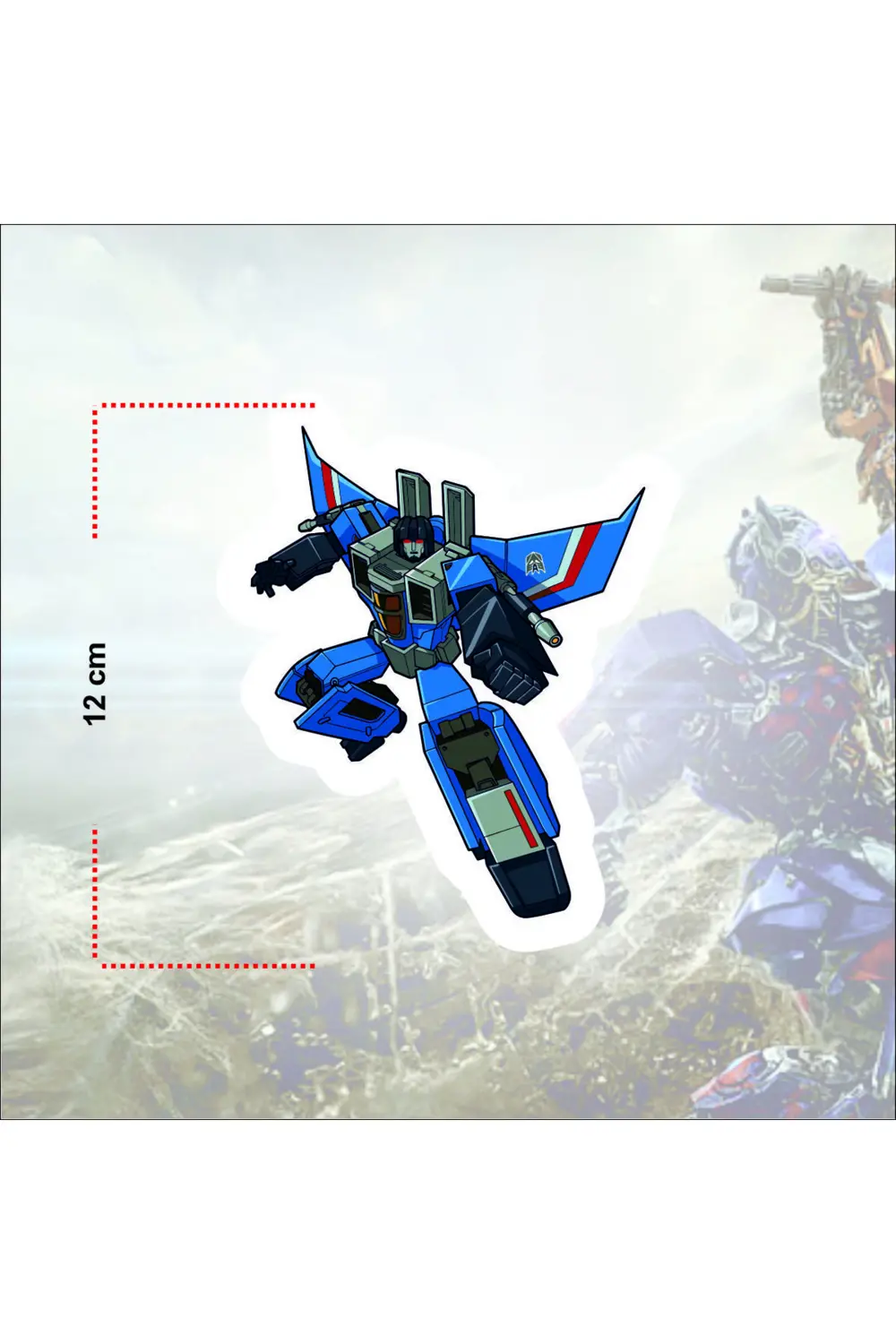 The Transformers Sticker Paketi (14 Adet) - 12 cm Yüksekliğinde