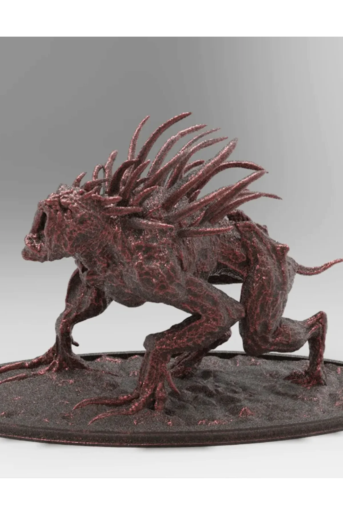 The Witcher Alghoul Boyalı Figür Büyük Boy 20CM