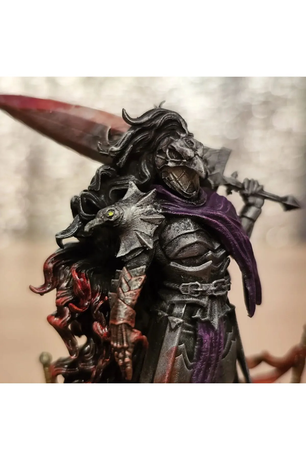 The Witcher Striga Figür Striga Dekoratif Obje Büyük Boy 25CM