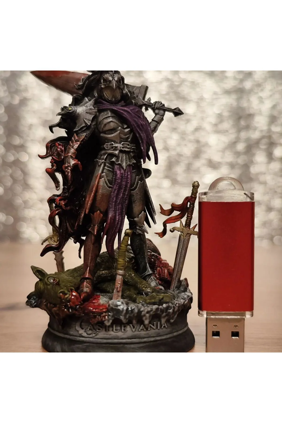The Witcher Striga Figür Striga Dekoratif Obje Büyük Boy 25CM
