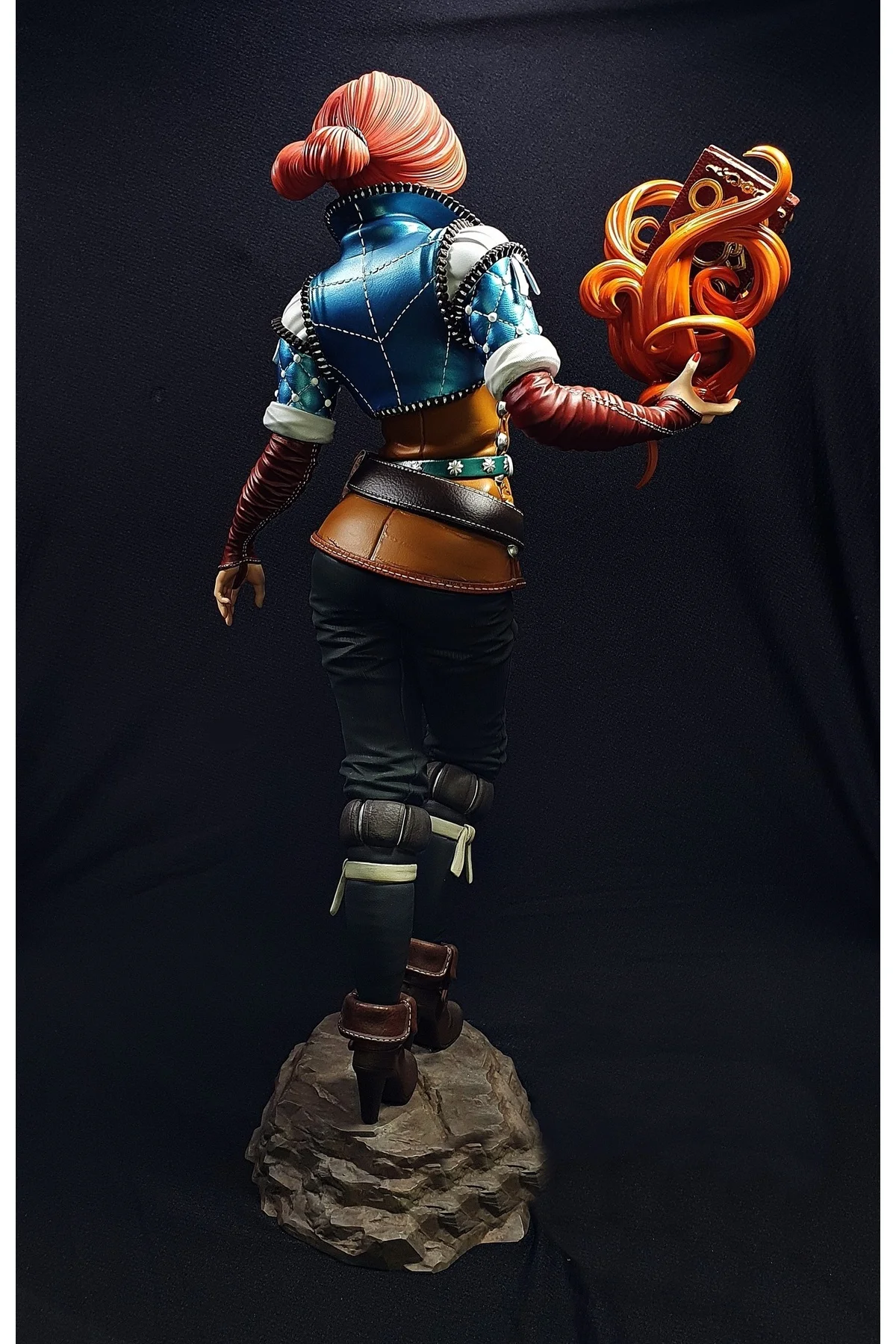 The Witcher Triss Merigold Figür Witcher Korkusuz Merigold Figür 25CM Büyük Boy