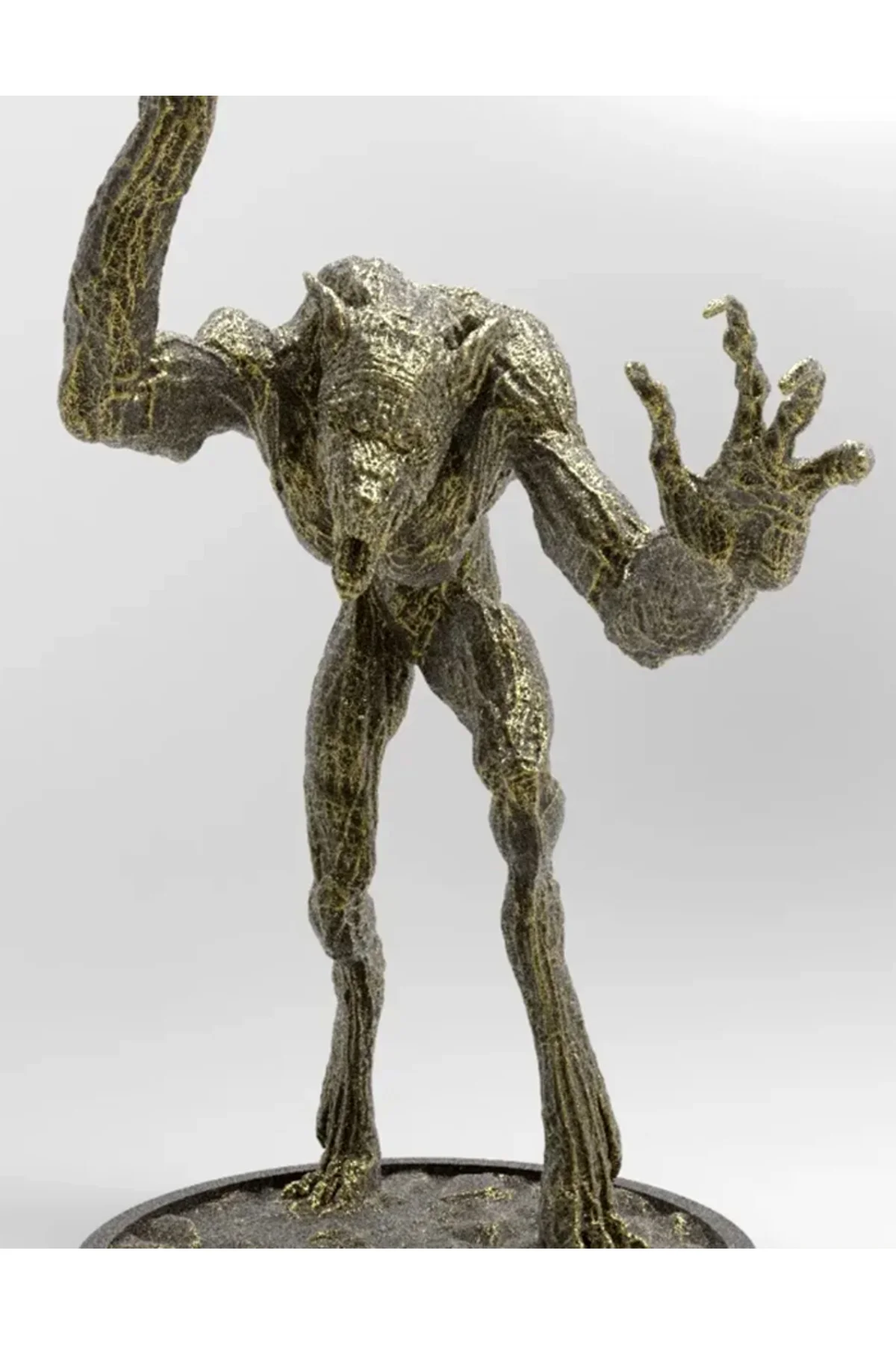 The Witcher Werewolf Figür The Witcher Kurt Adam Figür Büyük Boy 20CM