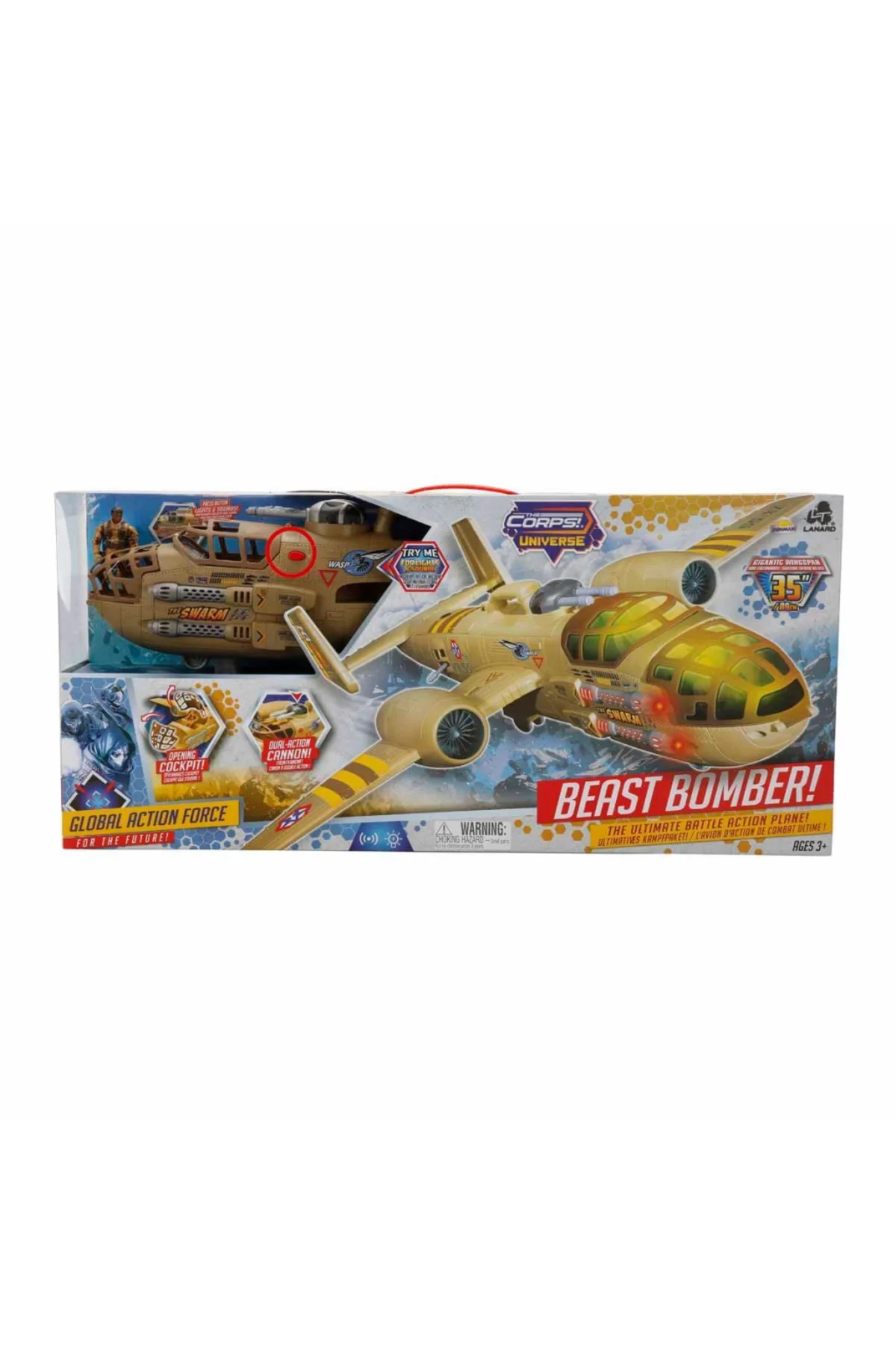 TheCorpsUniverseBeastBomberSesliveIşıklıAskeriUçak