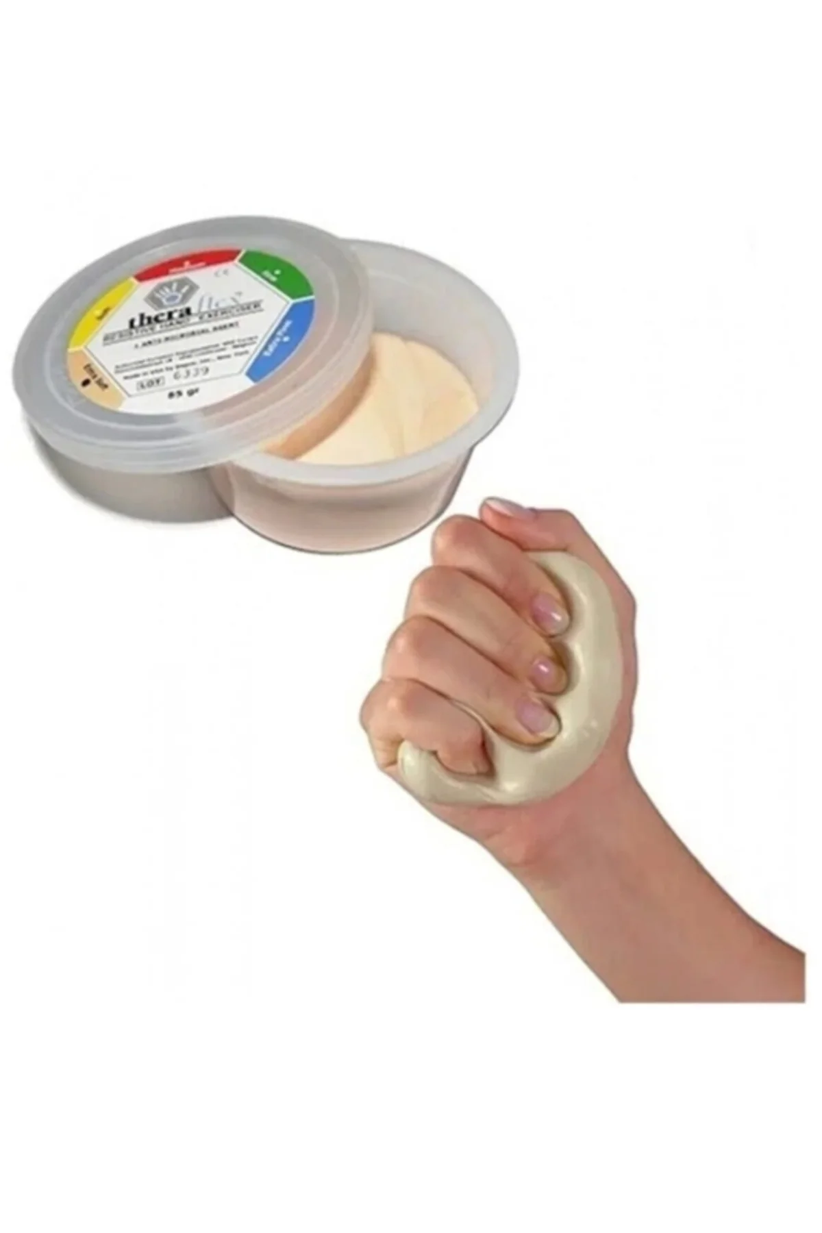 Theraflex El Egzersiz Hamuru Ten Extra Yumuşak 85 Gram Theraflex El Egzersiz Hamuru Ten Extra Yumuşak 85 Gram