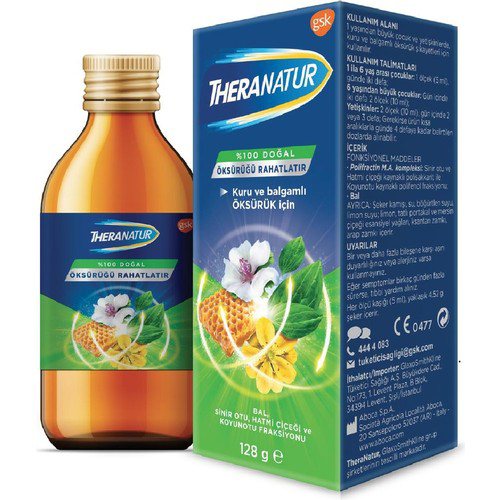 Theranatur Bitkisel Şurup 128 gr