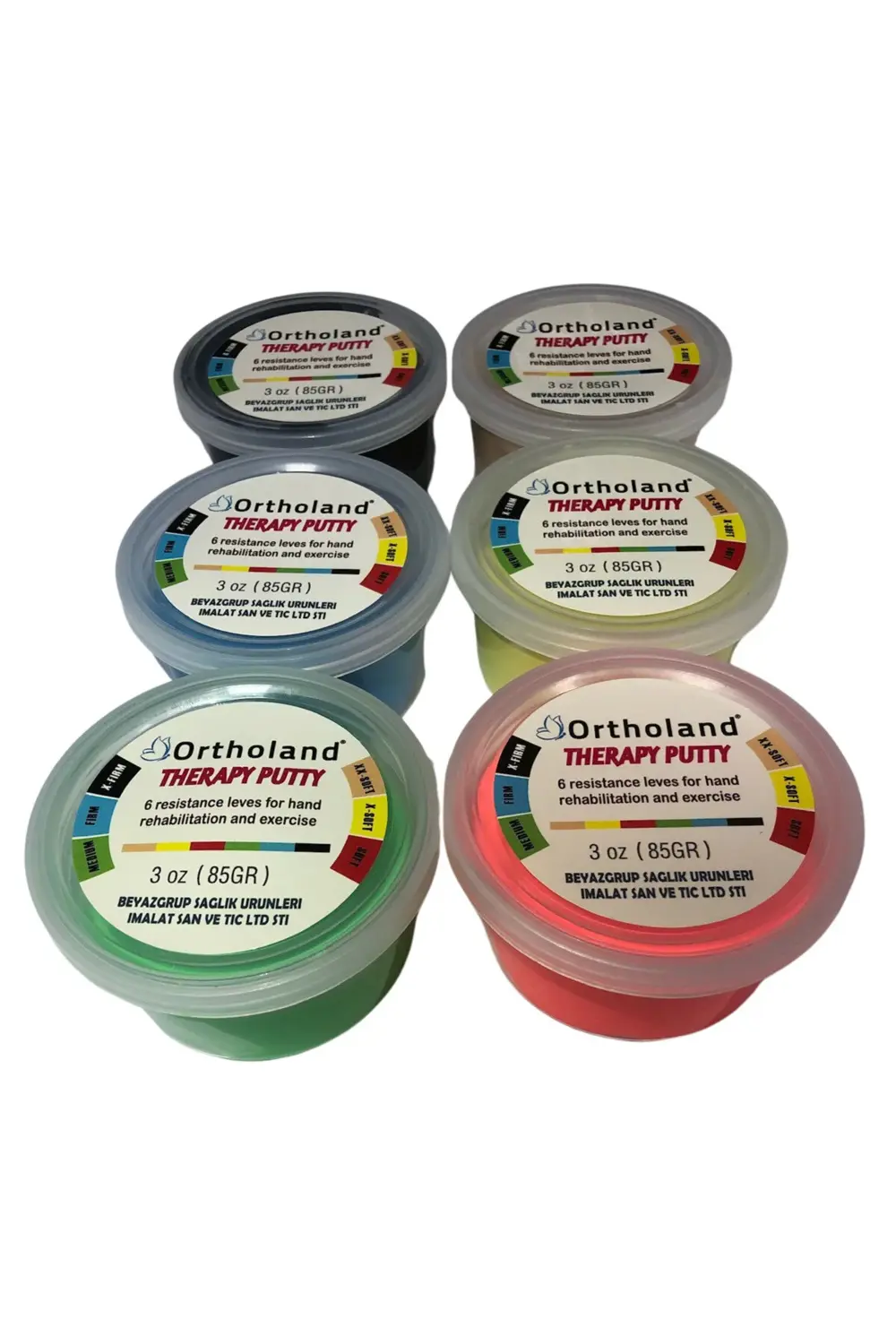 THERAPY PUTTY DİRENÇLİ EL EGZERSİZ HAMURU 3 OZ-85 GR