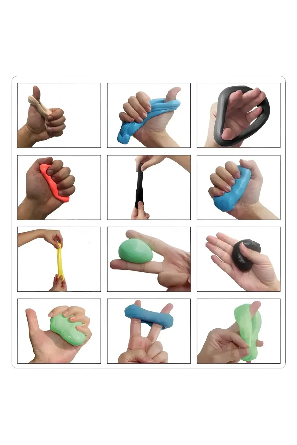 THERAPY PUTTY DİRENÇLİ EL EGZERSİZ HAMURU 3 OZ-85 GR