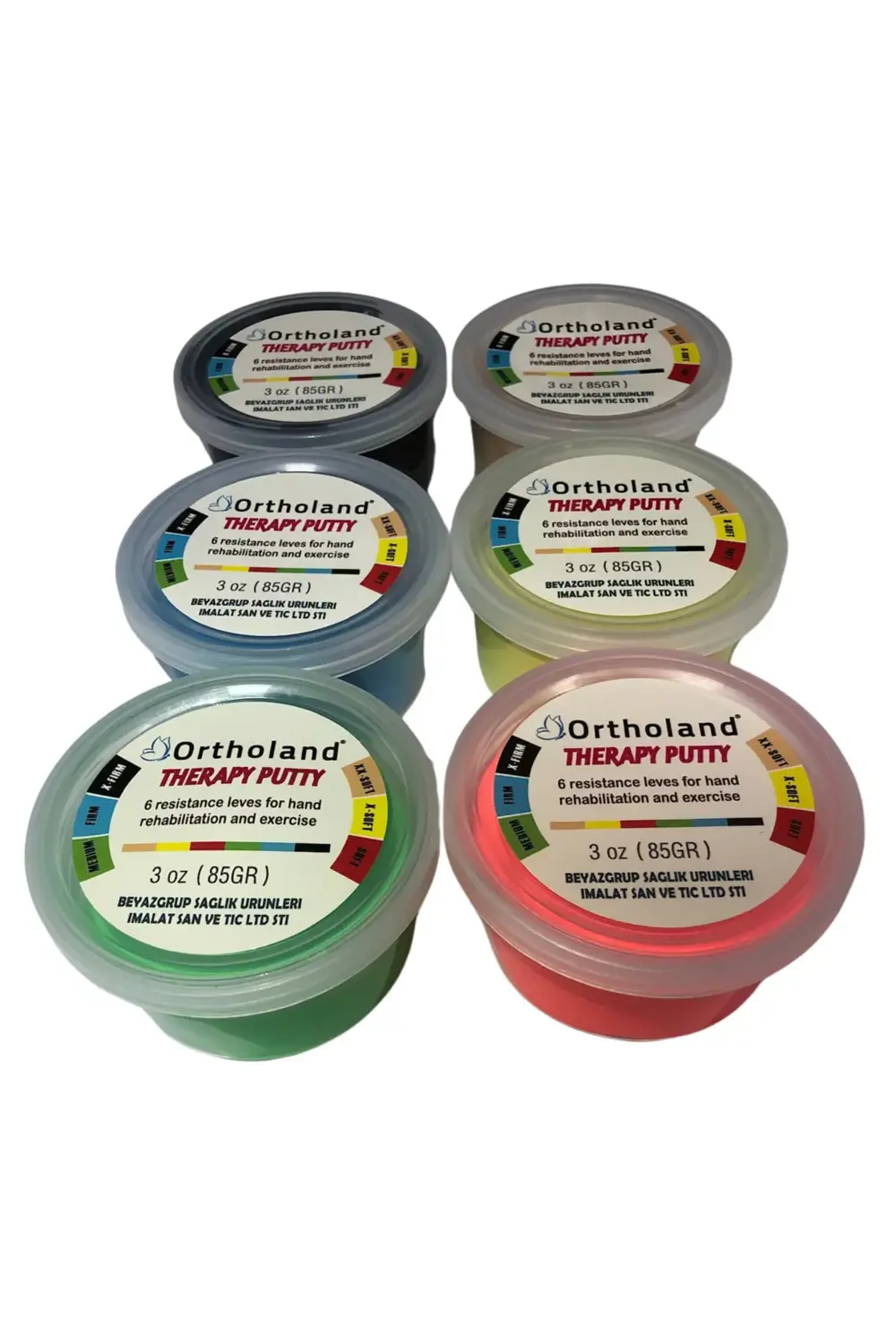 THERAPY PUTTY DİRENÇLİ EL EGZERSİZ HAMURU 3 OZ-85 GR