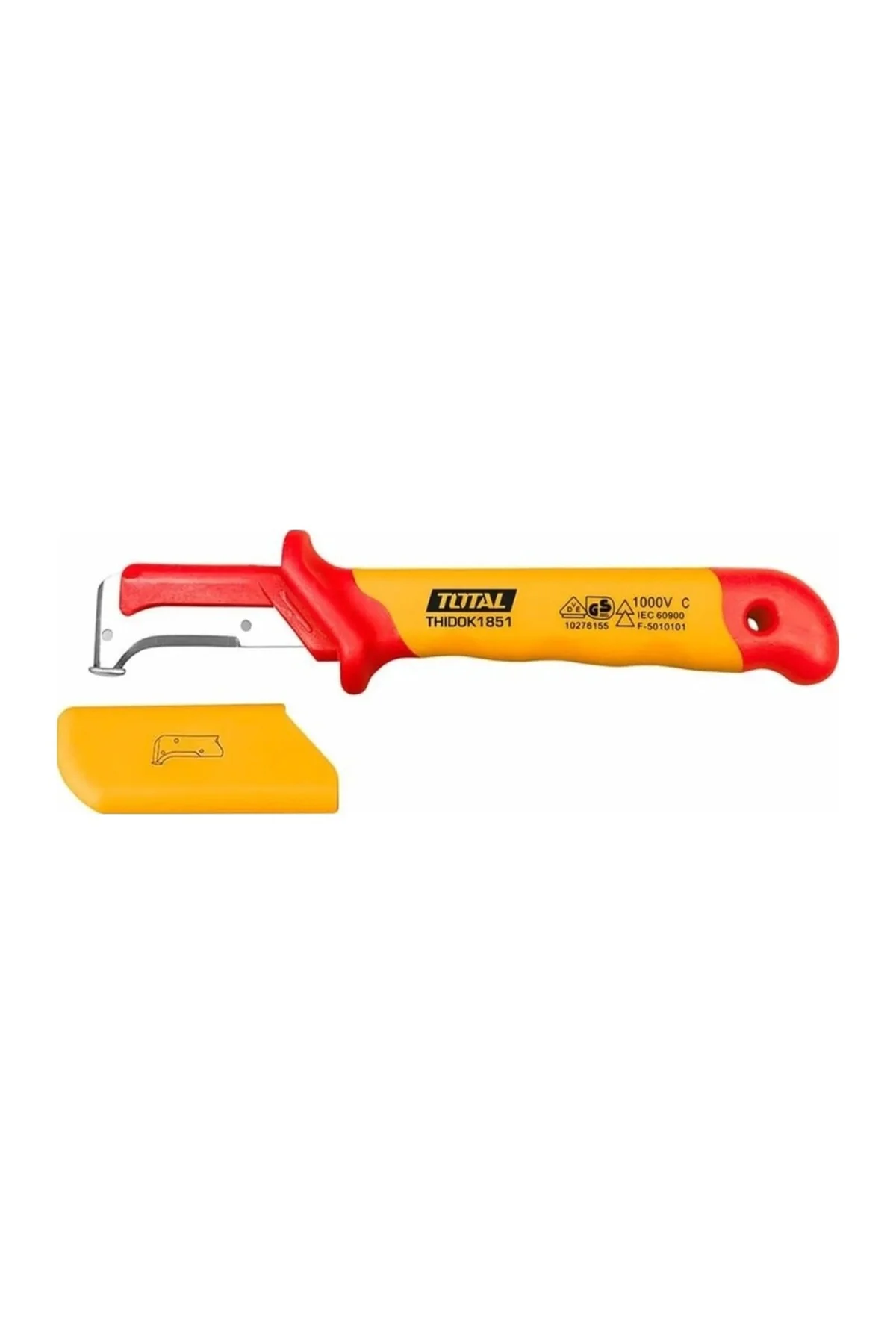 THIDCK1851 50x185mm VDE Kanca Bıçak Kablo Sıyırma Soyma Bıçağı İz