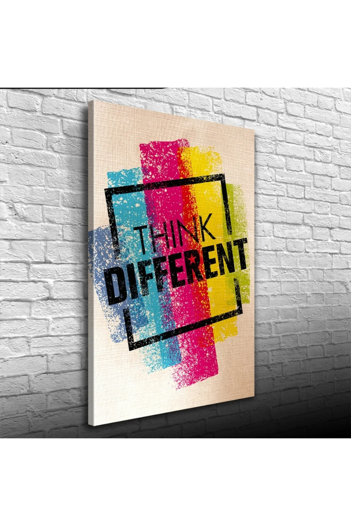 Think Different Afiş Kanvas Tablo 50 x 70