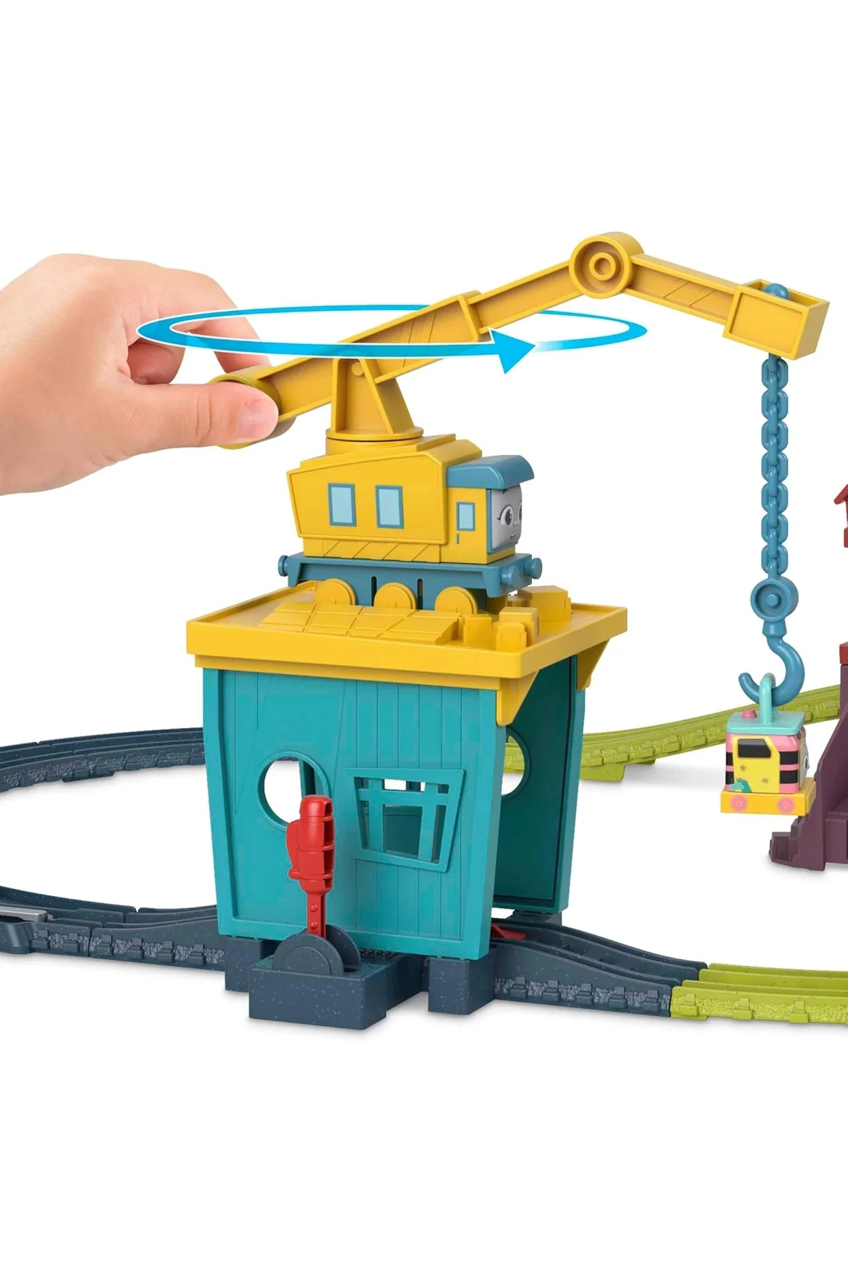 Thomas & Friends Fisher-Price Thomas ve Arkadaşları™ Carly ve Sandy Oyun Seti, motorlu tren HDY58