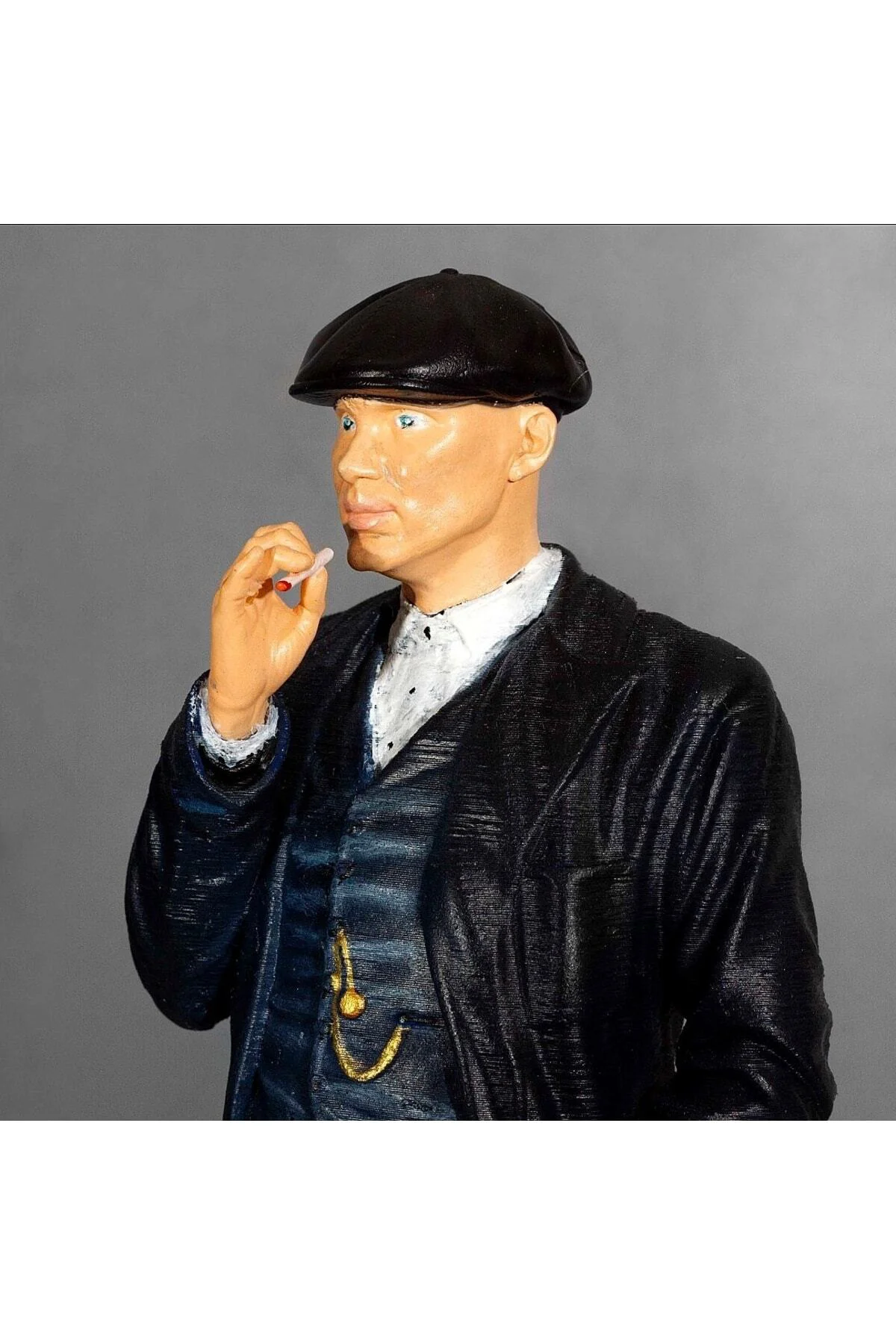 Thomas Shelby Peaky Blinders Boyalı Hd Figür 25 Cm (DEV BOY)