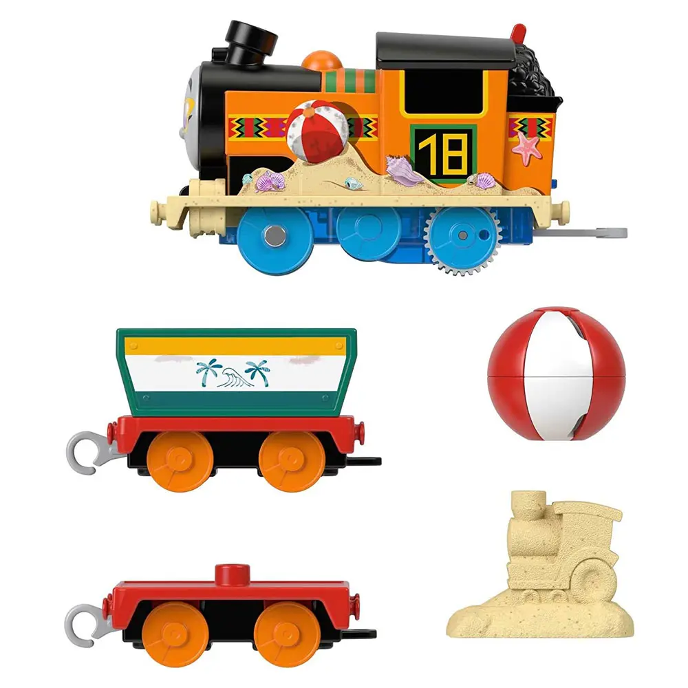 Thomas ve Arkadaşları Büyük Tekli Tren Beachy Nia HFX97-HMK05 Thomas ve Arkadaşları Büyük Tekli Tren Beachy Nia HFX97-HMK05