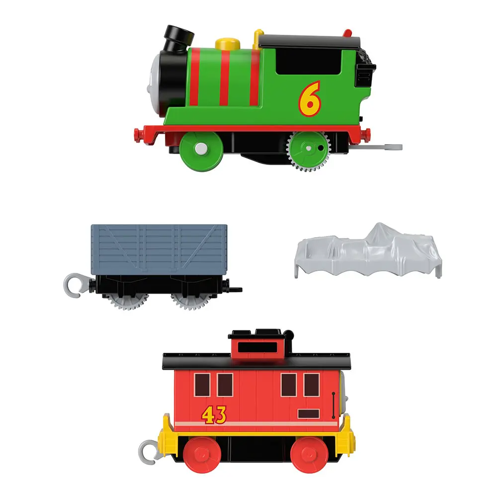 Thomas ve Arkadaşları Büyük Tekli Tren Percy-Brake Car Bruno HFX9 Thomas ve Arkadaşları Büyük Tekli Tren Percy-Brake Car Bruno HFX9