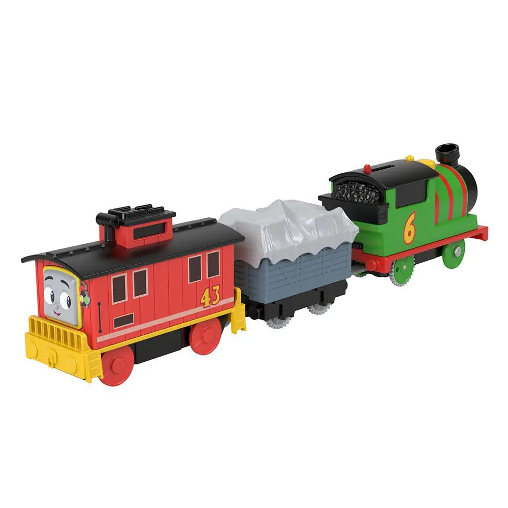 Thomas ve Arkadaşları Büyük Tekli Tren Percy-Brake Car Bruno HFX9 Thomas ve Arkadaşları Büyük Tekli Tren Percy-Brake Car Bruno HFX9