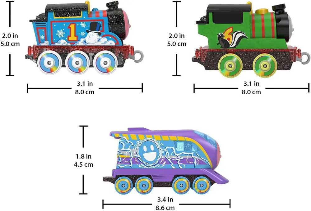 Thomas ve Arkadaşları - Renk Değiştiren Küçük Trenler 3'lü Paket 