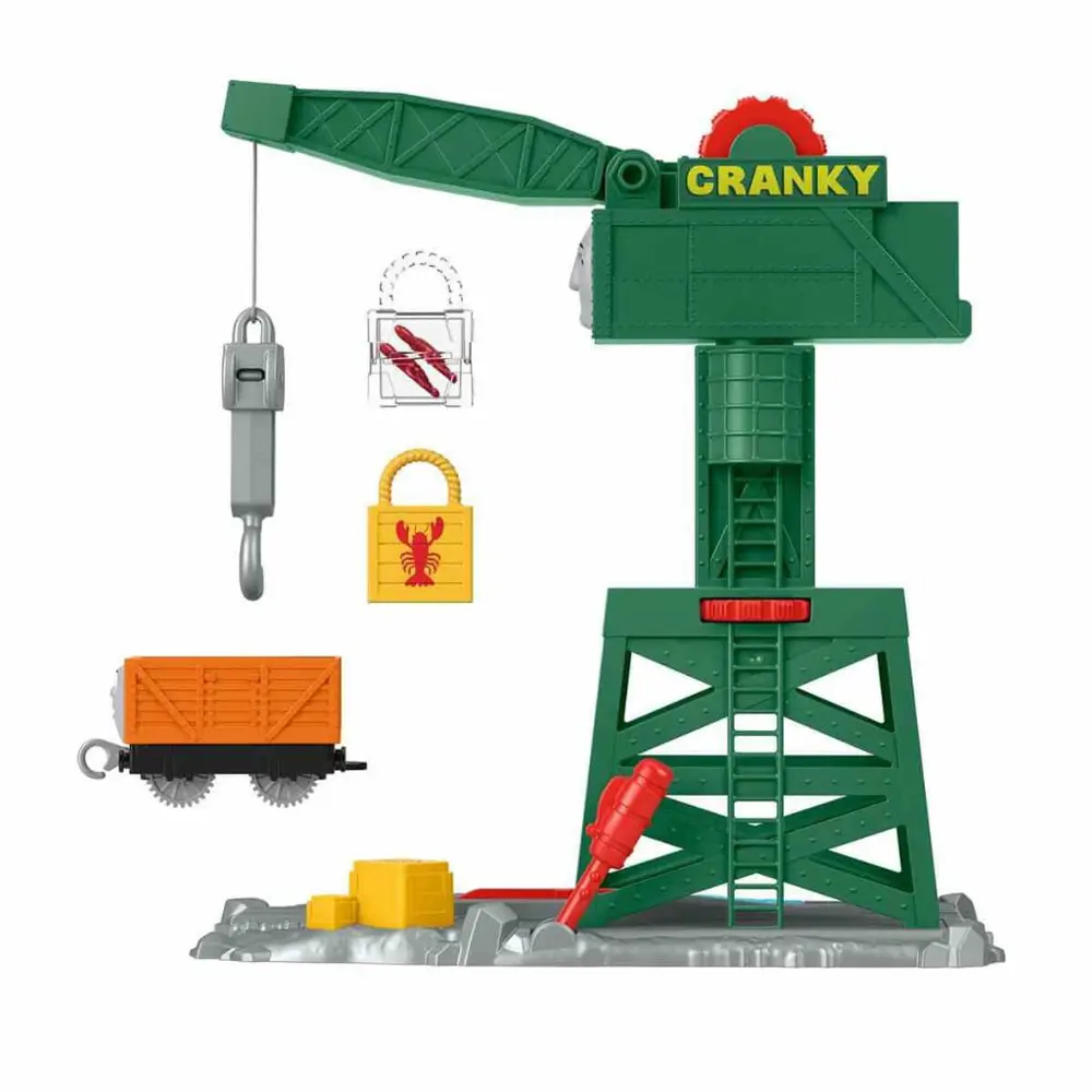 Thomas ve Arkadaşları Vinç Cranky Oyun Seti GPD85 Thomas ve Arkadaşları Vinç Cranky Oyun Seti GPD85