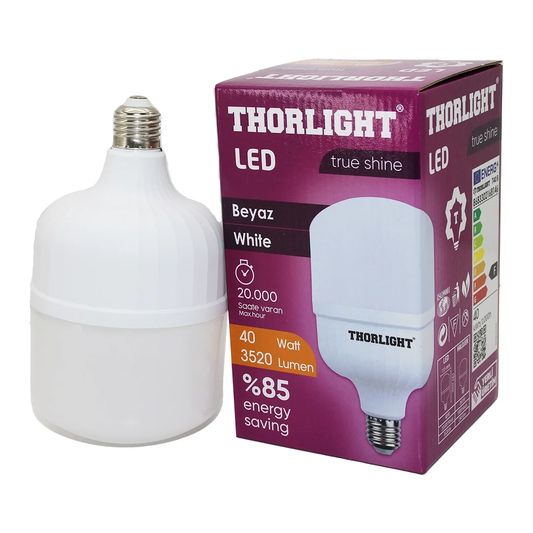 Thorlıght 40w E27 Torch T-shape Beyaz Led Ampul T-40b Bx40 Fiyatı, Yorumları ve Özellikleri