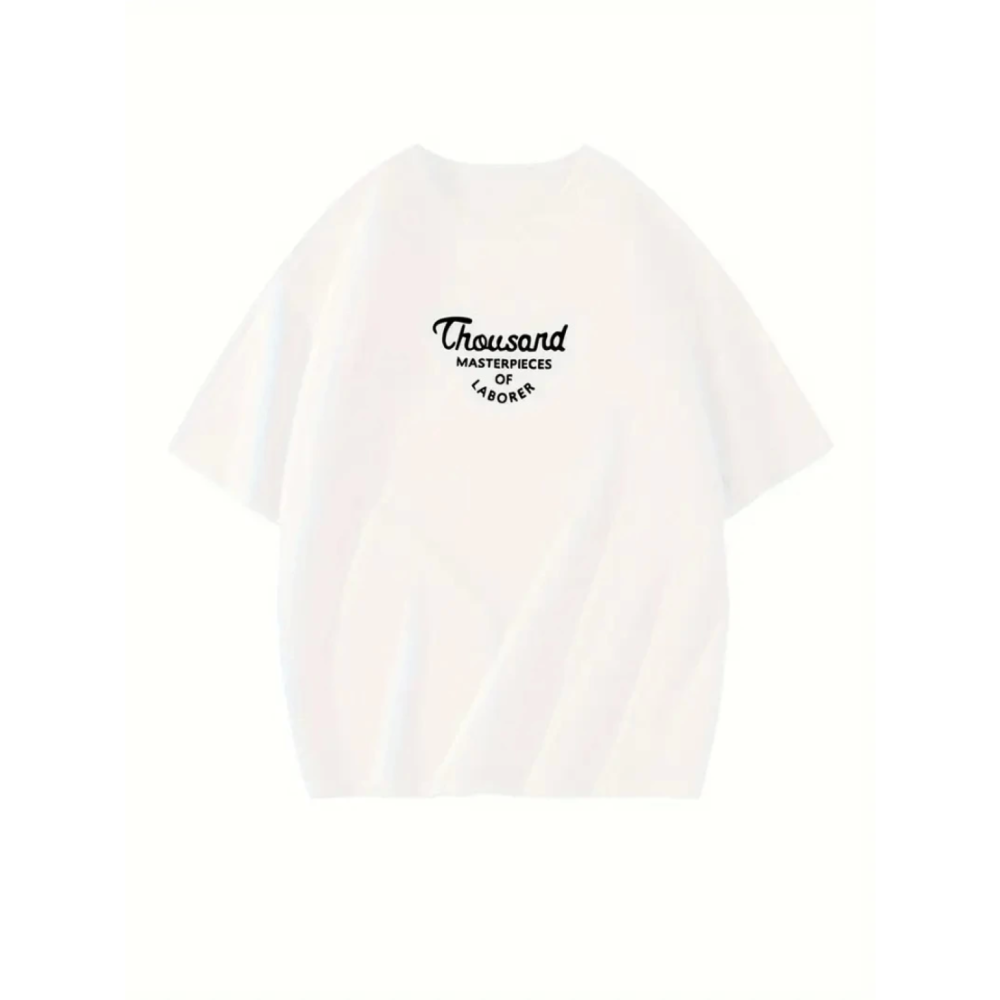 Thousand Lucky Life Kadın Baskılı Oversize Lucky Life Kadın Bisik