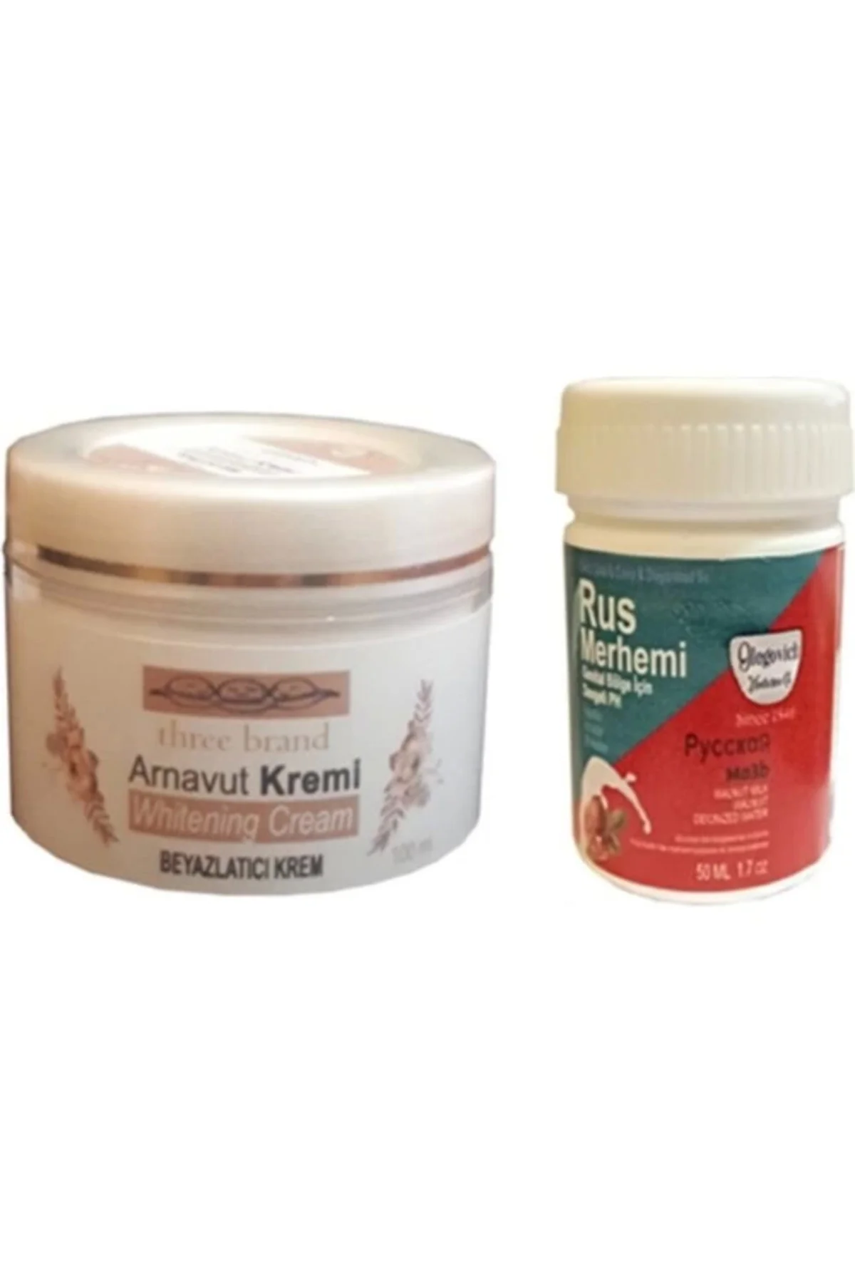 Three Brand Arnavut Kremi 1AD+RUS Merhemi 50 ml – Eklem ve Kas Ağrılarına Doğal Çözüm