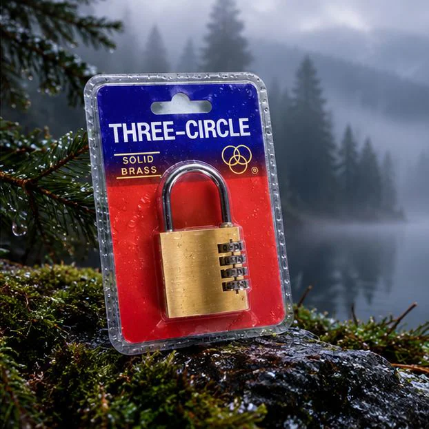 Three Cırcle 4 Basmaklı Şifreli Asma Kilit 50 Mm