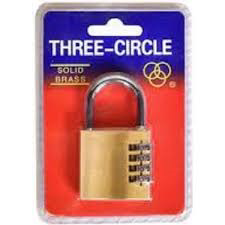 Three Cırcle 4 Basmaklı Şifreli Asma Kilit 50 Mm