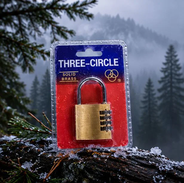 Three Cırcle 4 Basmaklı Şifreli Asma Kilit 50 Mm