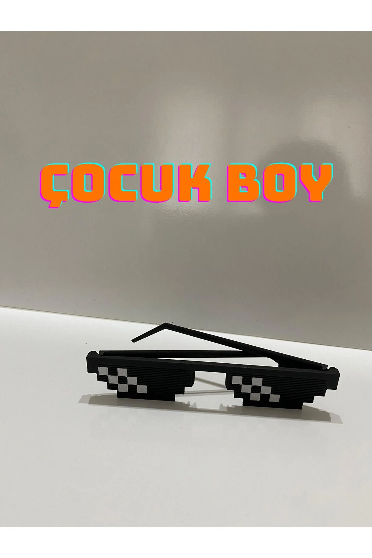 Thug Life Çocuk Boy (11-13 Yaş )gözlük Eğlenceli Dikkat Çekici Parti Gözlüğü - Görsel 5
