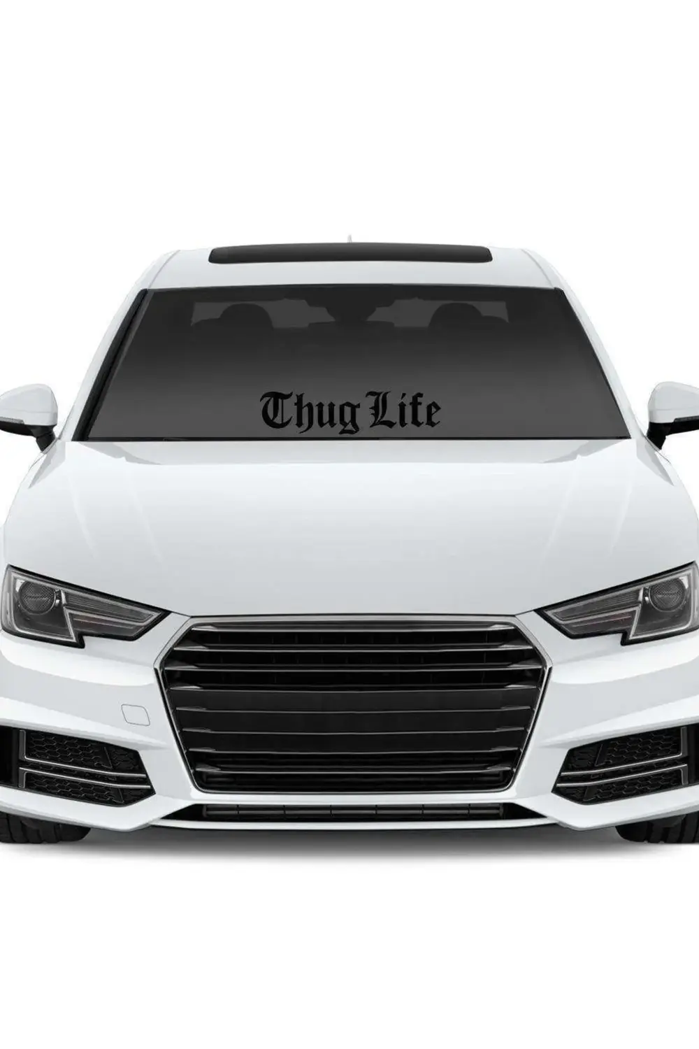 Thug Life, Thuglife Ön Cam Büyük Boy Sticker, Araba, Etiket, Akse
