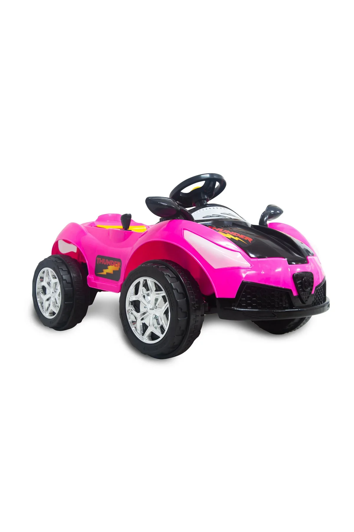 Thunder 12v Akülü Araba Pembe - Siyah - Görsel 2