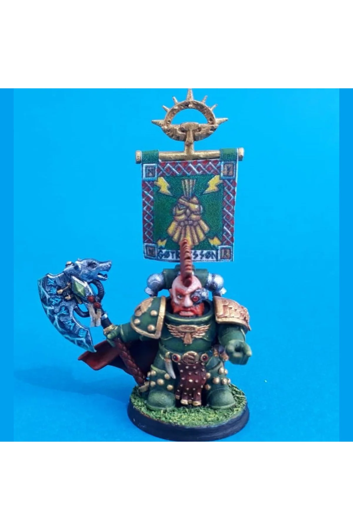 Thunder Hammers Warlord Dekoratif Boyalı Figür 16 CM