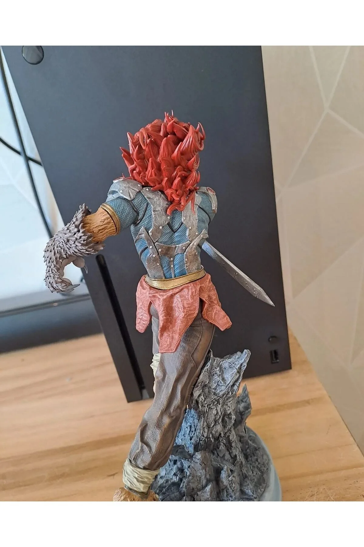 Thundercats Lion O Ölümcül Pençe Boyalı Figür 25 CM (BÜYÜK BOY)