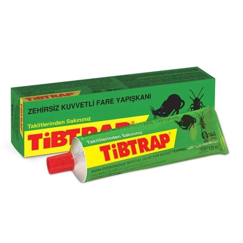 Tibtrap Fare Yapışkanı Zehirsiz 125 Ml Tibtrap Fare Yapışkanı Zehirsiz 125 Ml