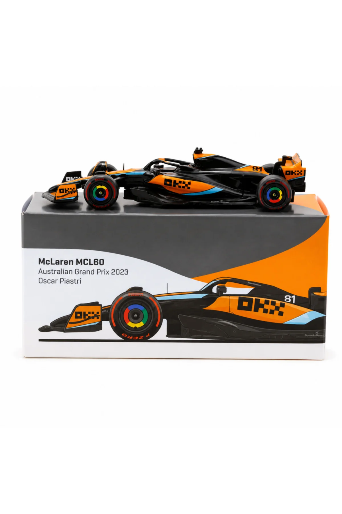 Ticaret 1/64 Model Araç MCL60 Australian Grand Prix 2023 Oscar Piastri - X iXO Models - Görsel 3