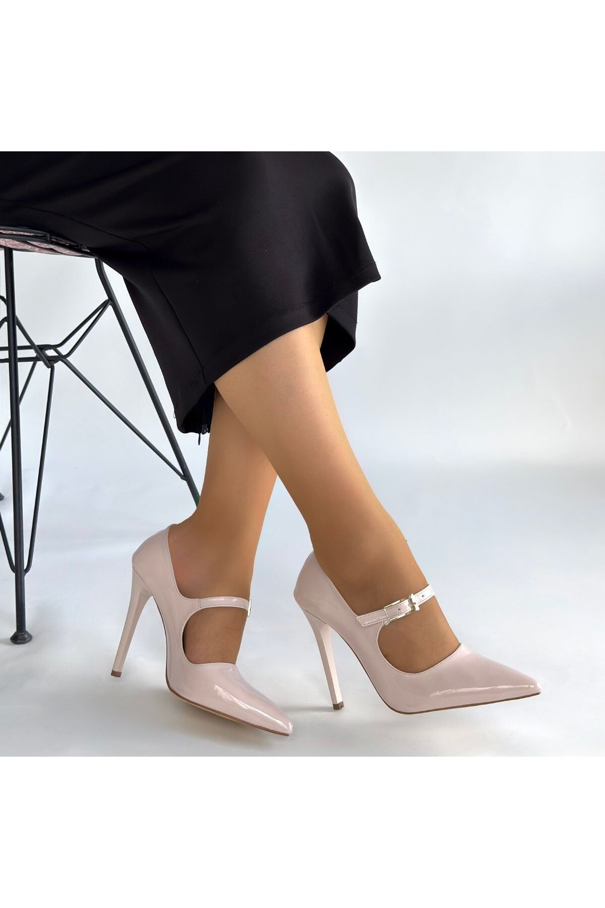 Tiej Bej Rugan Stiletto Ayakkabı - Lisinya