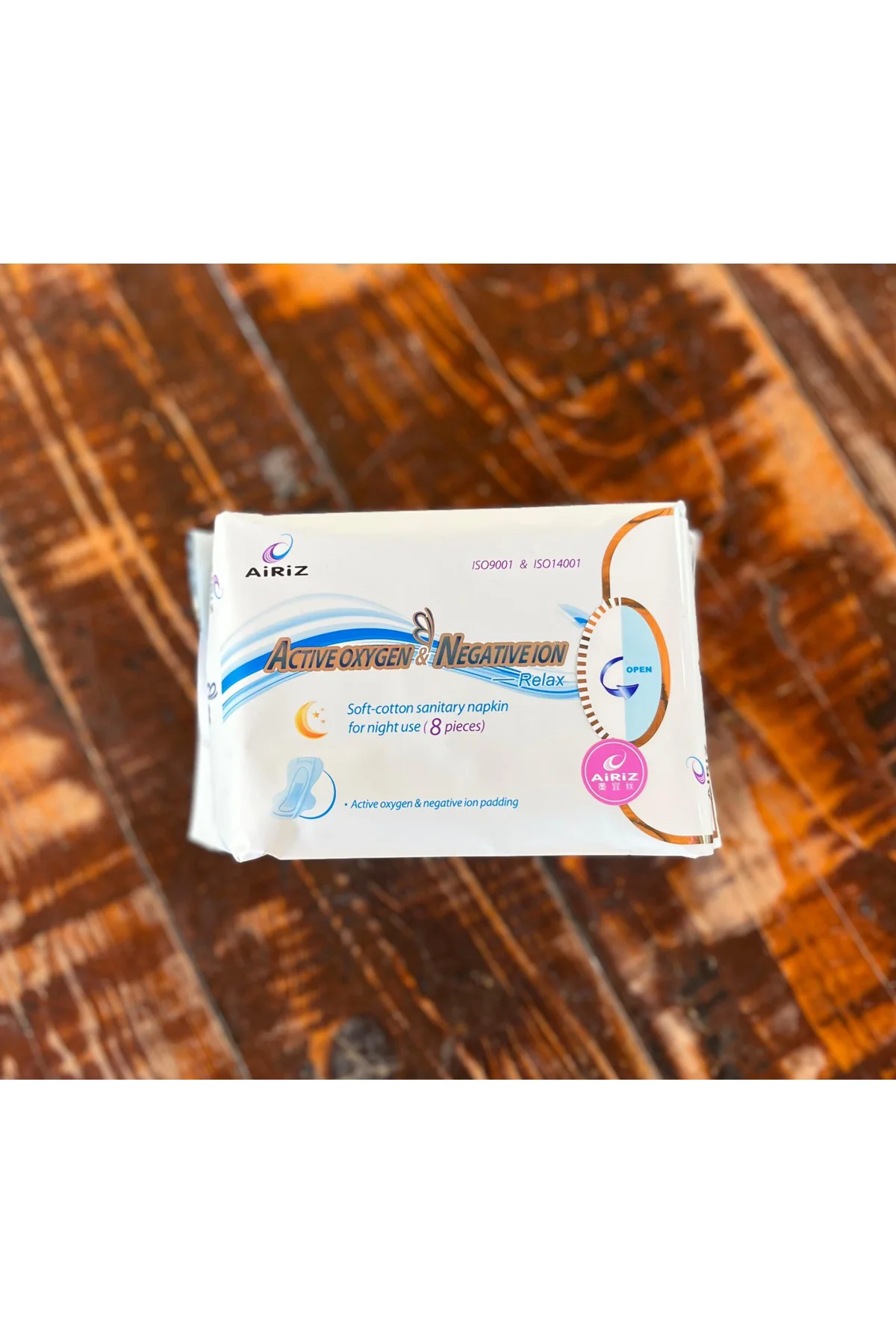 Tiens Airiz Hijyenik Ped Gece 6 x 8'li