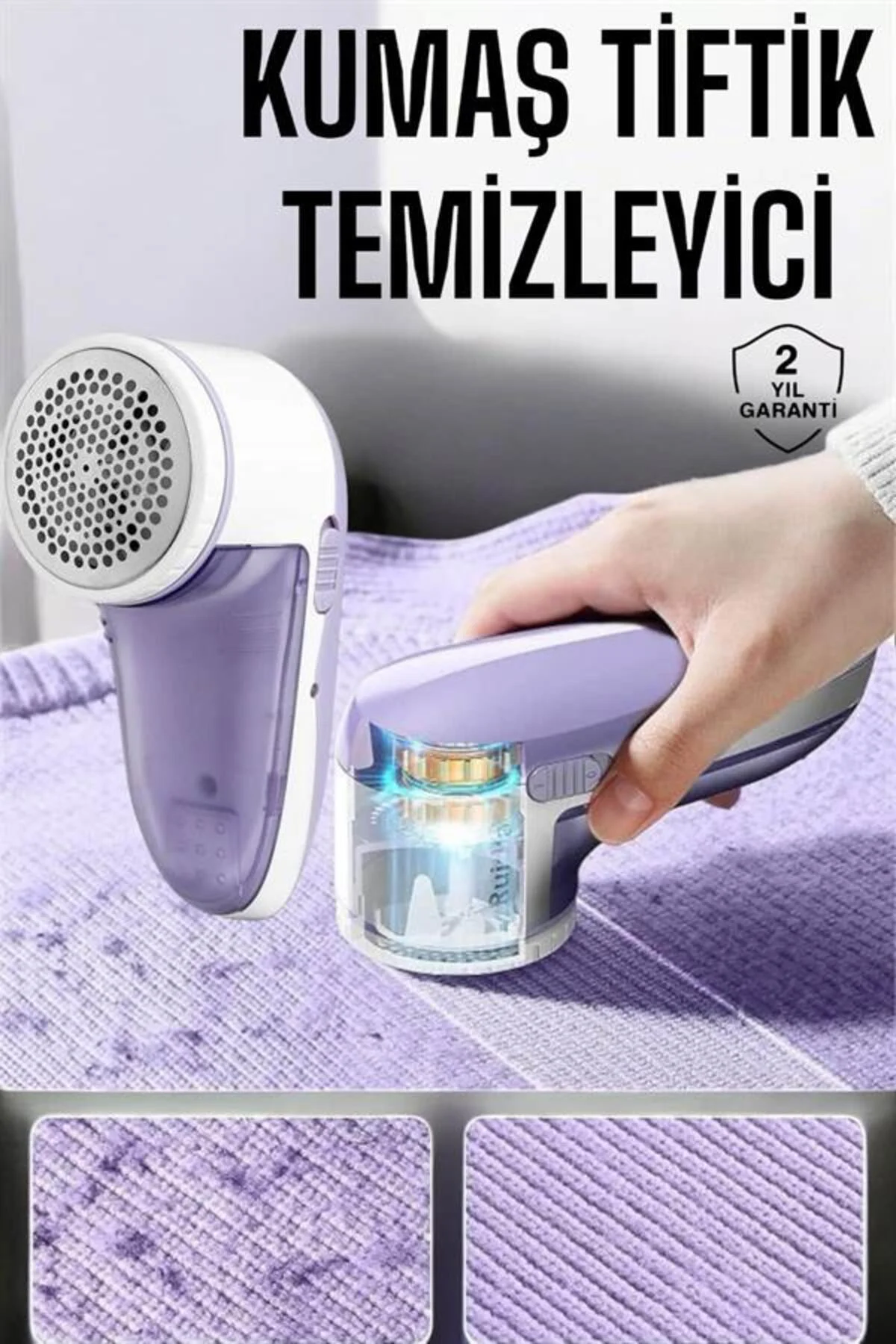 Tiftik Temizleme Makinesi USB Şarjlı Tüy Toplayıcı Kablosuz - Lis