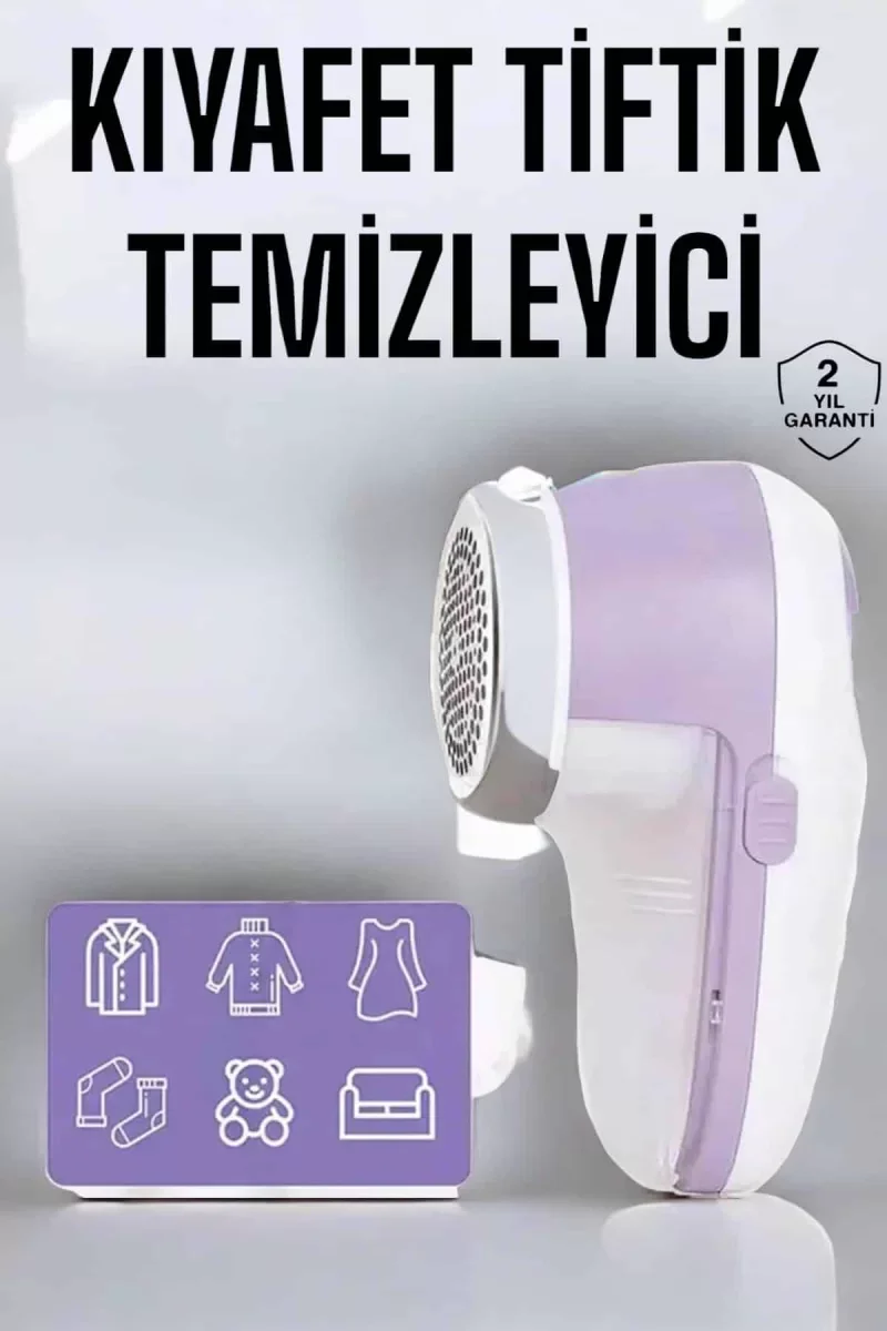 Tiftik Temizleyici Hazneli Şarjlı Manuel Kolay Kullanım - Lisinya